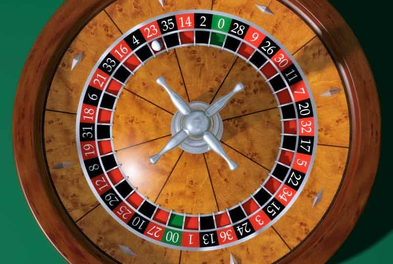 Picture of america roulette wheel